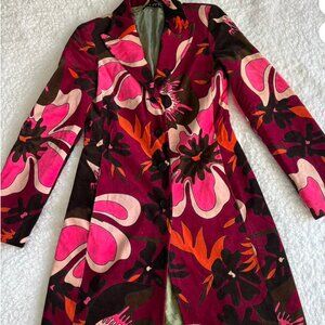 Beautiful velvet Sisley coat